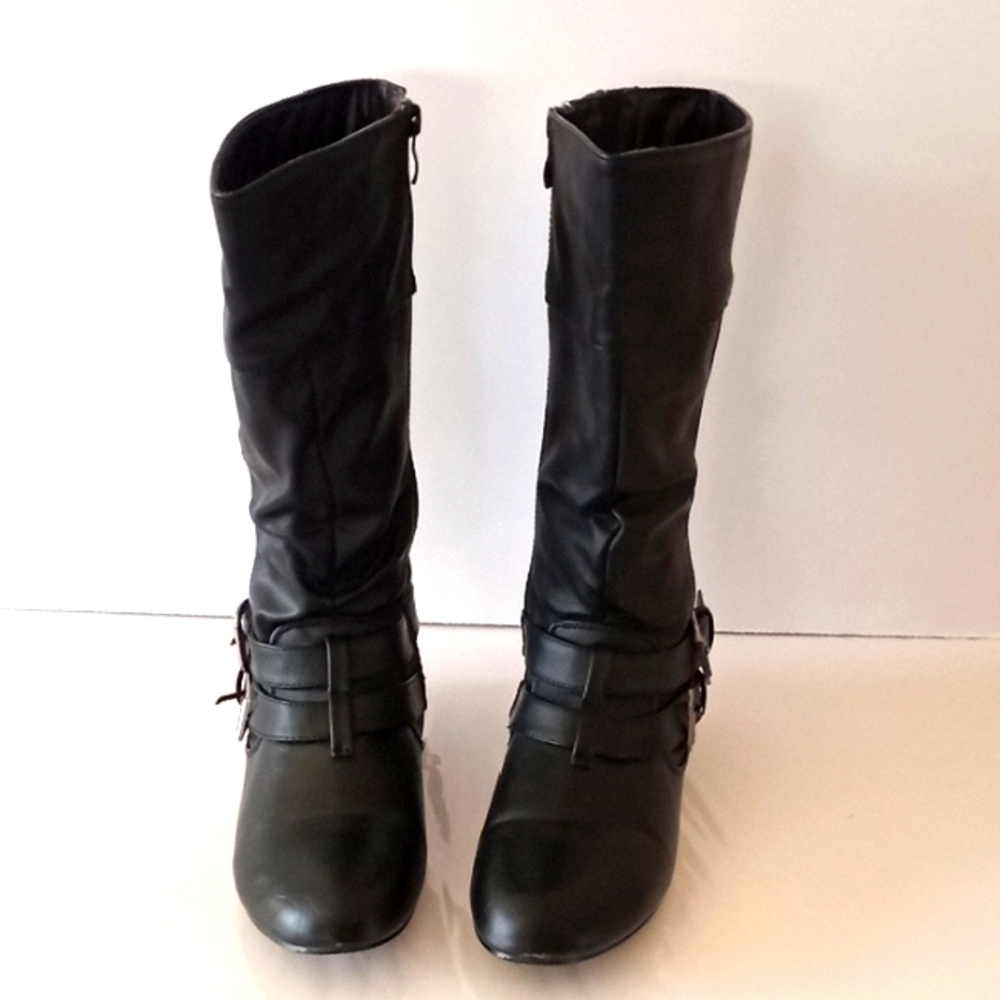 Sears Forever Link Sonny-54 Women's Boots - Size (7 1/2) - Black